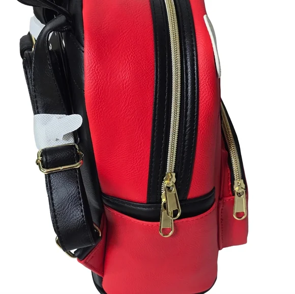 Loungefly Disney Devil Donald Duck Mini Backpack Exclusive Glows Nwt - Picture 5 of 11